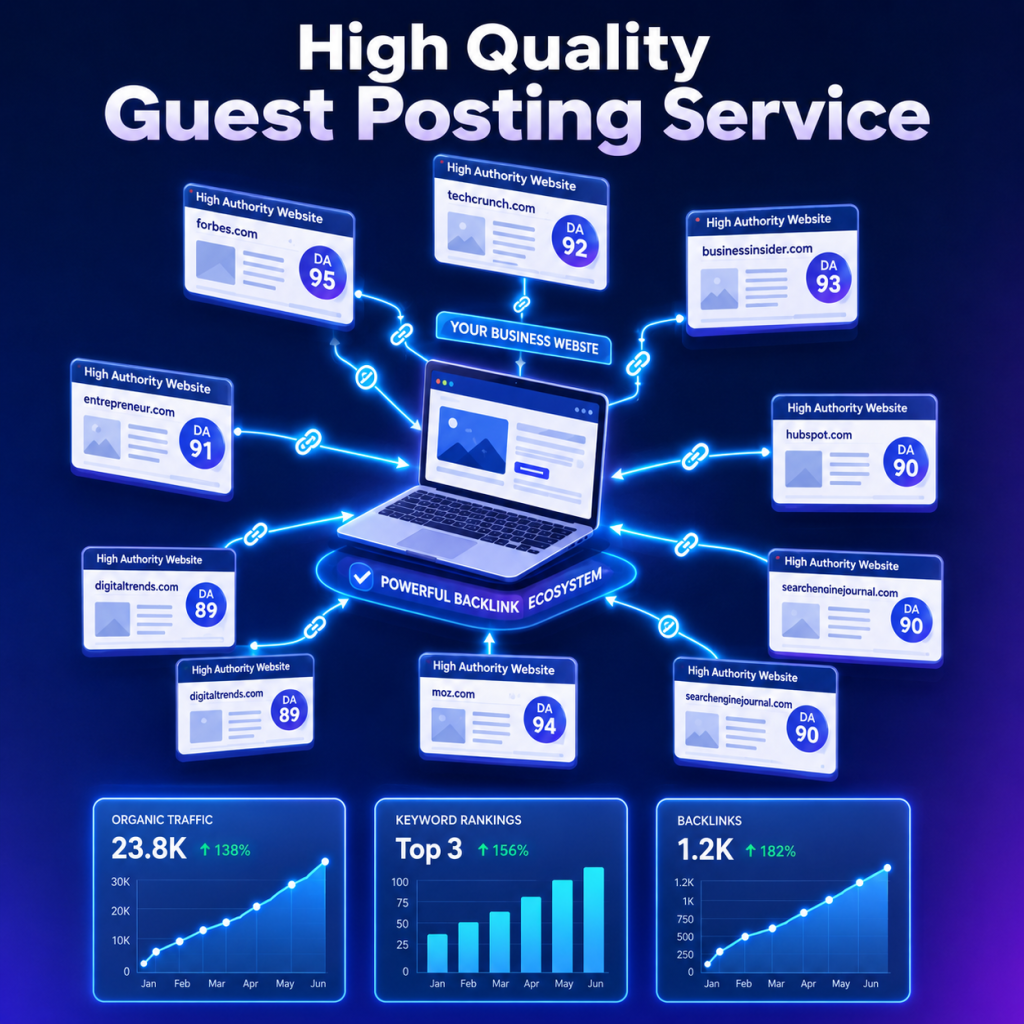 High Quality Guest Posting Service for Powerful SEO Growth