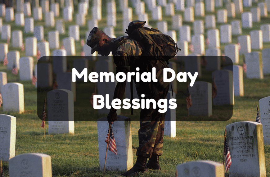 Memorial Day Blessings