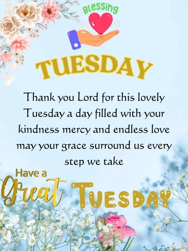 prayer tuesday blessings