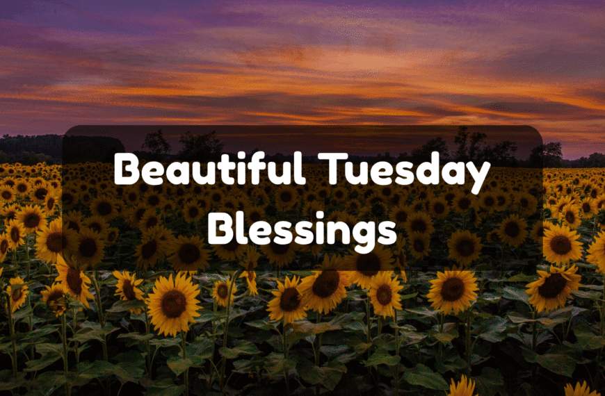 tuesday blessings
