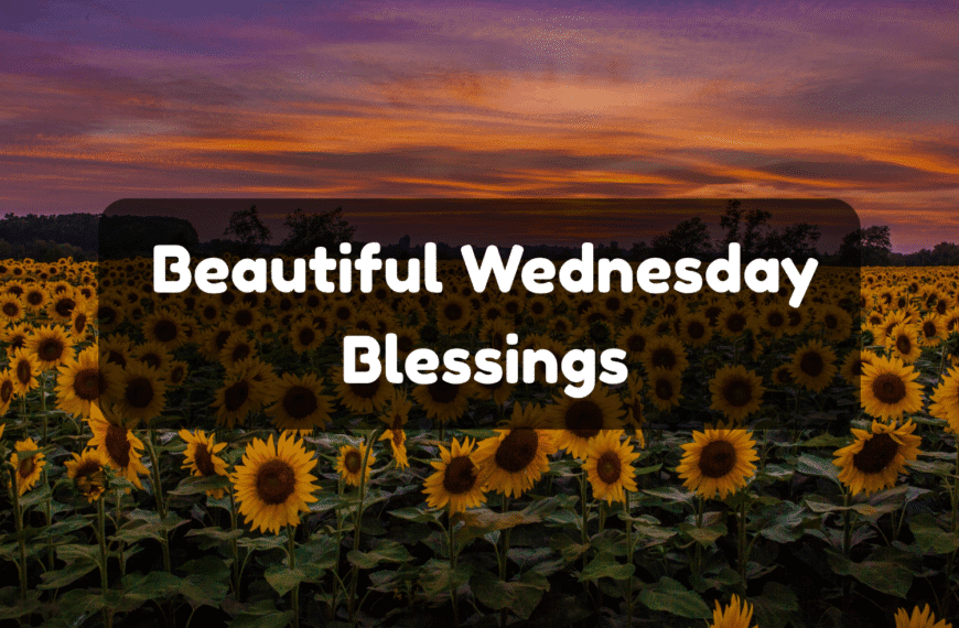 Wednesday Blessings