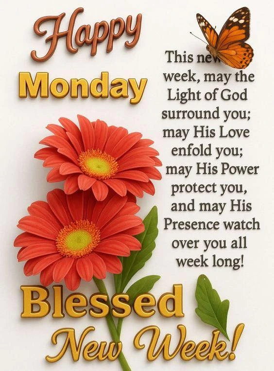positive monday blessings