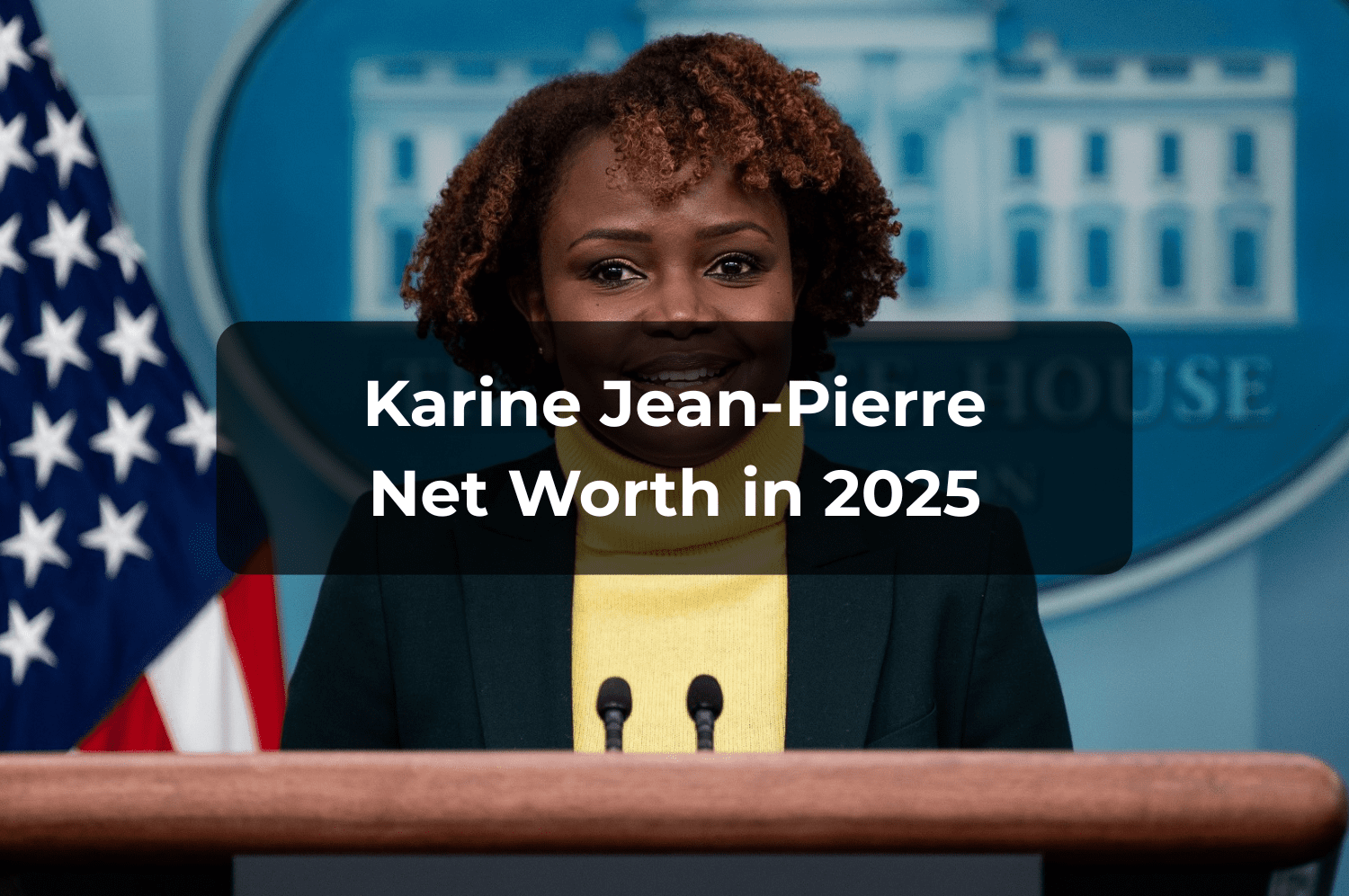 karine jean-pierre net worth 2025