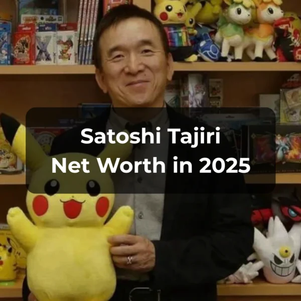 Satoshi Tajiri Net Worth 2025